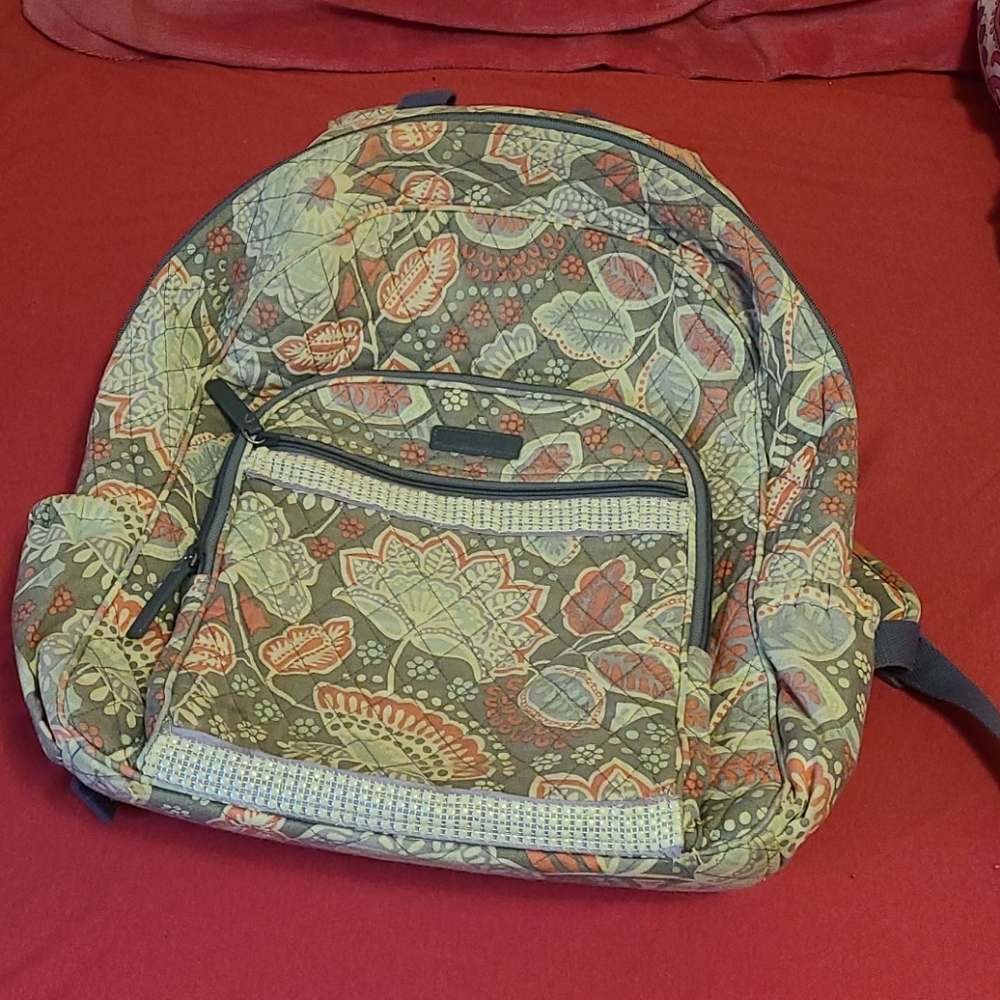 Vera Bradley Backpack--Like New